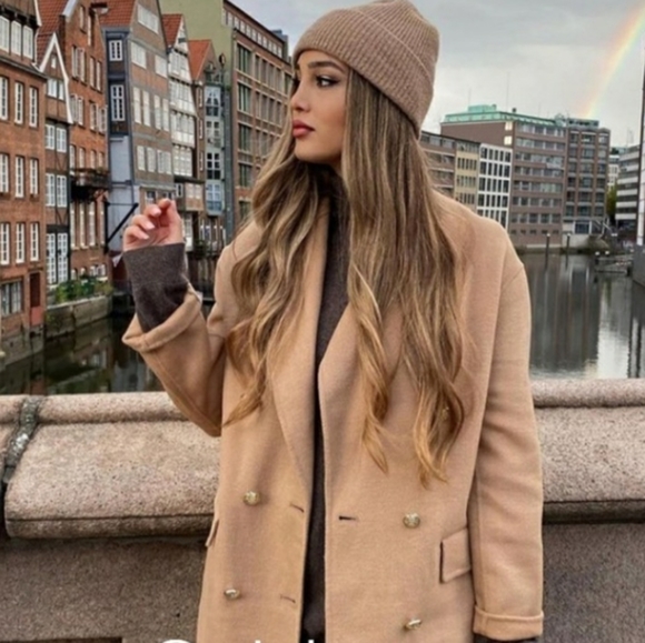 🔥FLASH SALE🔥Zara wool blend coat oversized - Picture 10 of 14